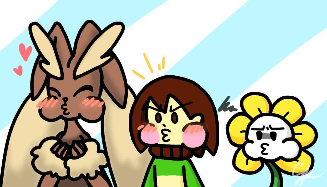 Puffmo Pokemon and undertale puffy cheeks by puffmo56 on DeviantArt