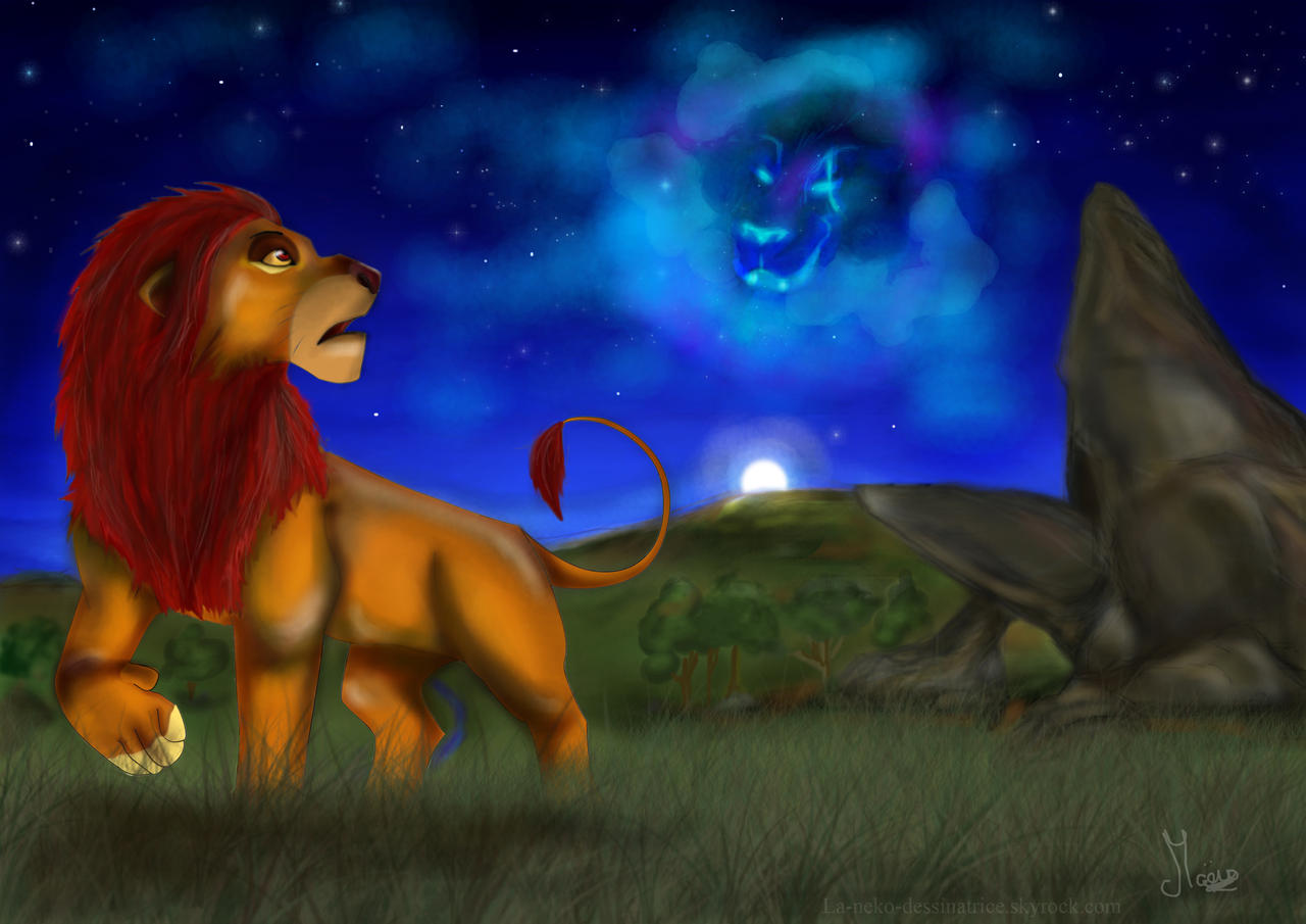 Spooky Simba Simba by la-neko-dessinatrice on DeviantArt