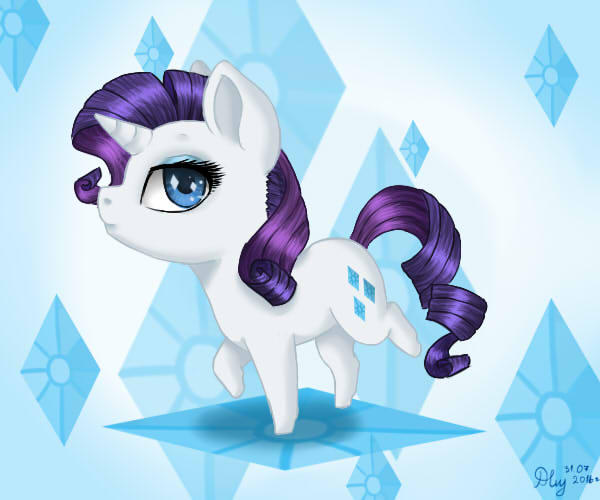 Rarity Chibi by Nastya-Lazy-Cat on DeviantArt
