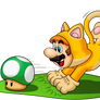 Cat Mario 1-Up Hunter - T-Shirt