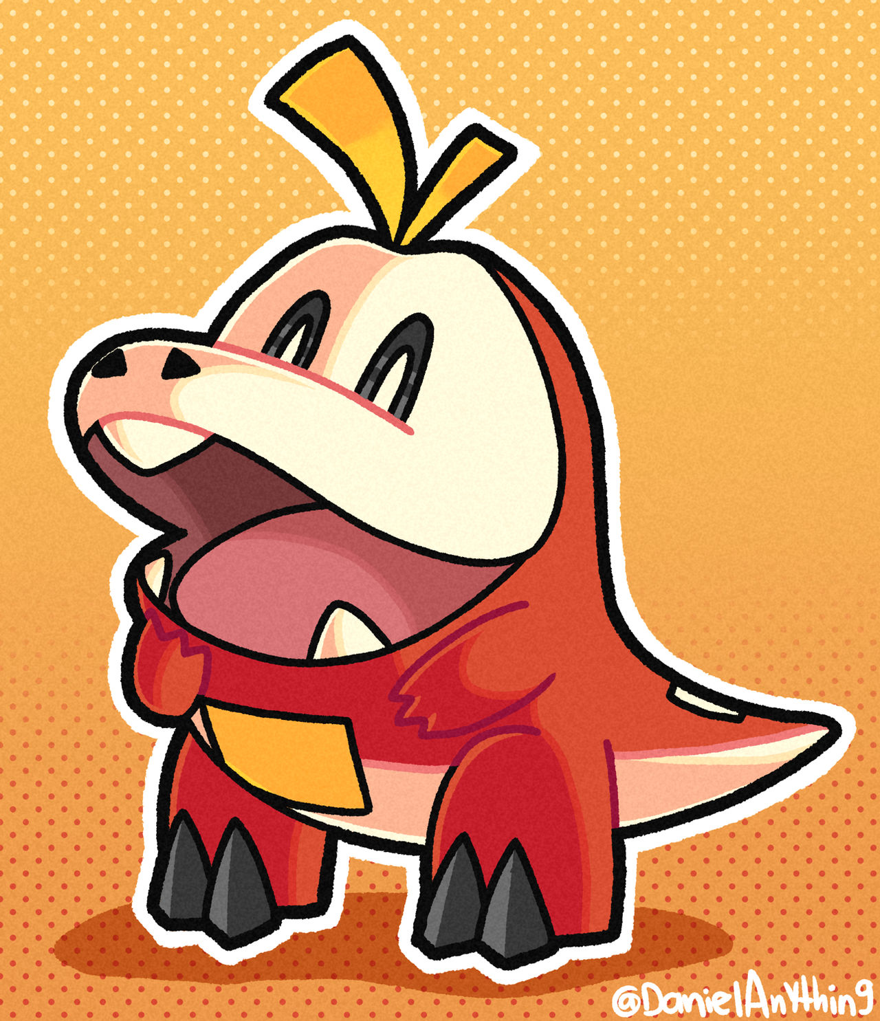 Fuecoco by DanielAnything on DeviantArt