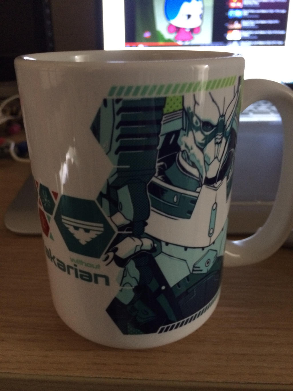 My ShepardxVakarian mug arrived!