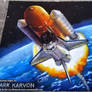 Endeavour Flight Chalk Art by Cass Womack