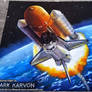 Endeavour Flight Chalk Art by Cass Womack