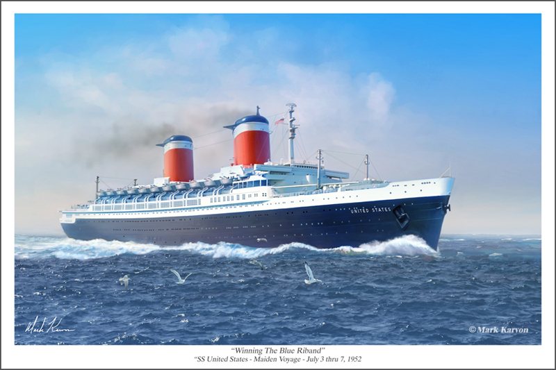 Winning The Blue Riband by markkarvon on DeviantArt