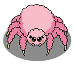 SugarSpunSpiderPink KABANOMORI