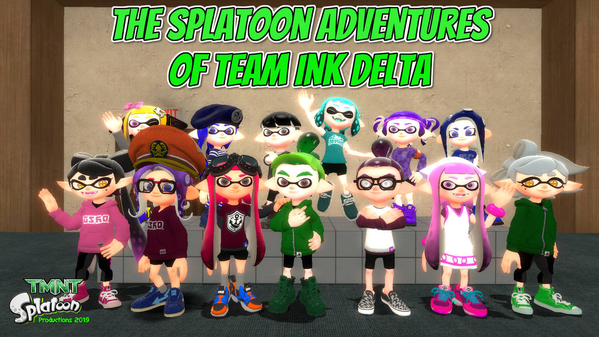 The Splatoon Adventures of Team Ink Delta Poster by TMNTLoneWolf on ...