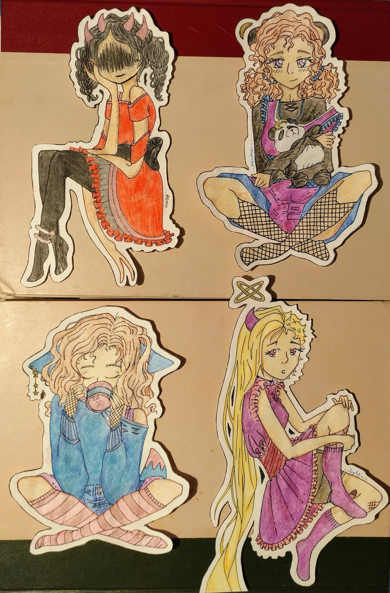 OC Stickers by CRF-Galaxy on DeviantArt
