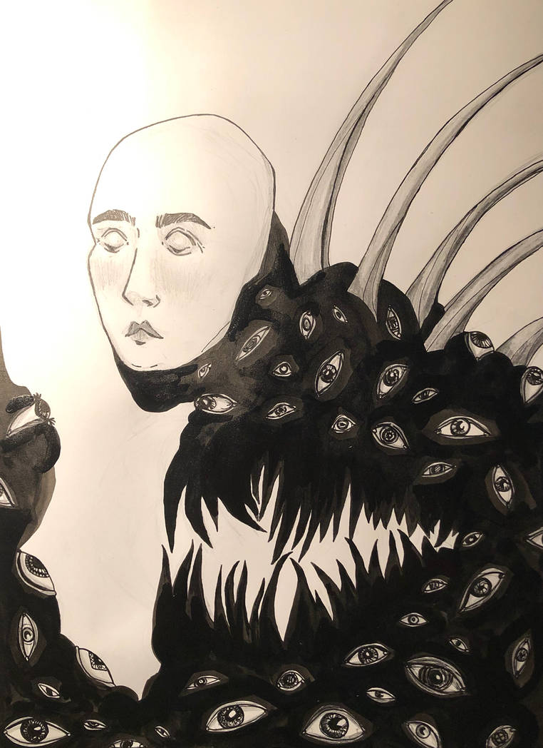Ink monster by Leafpelllttt on DeviantArt
