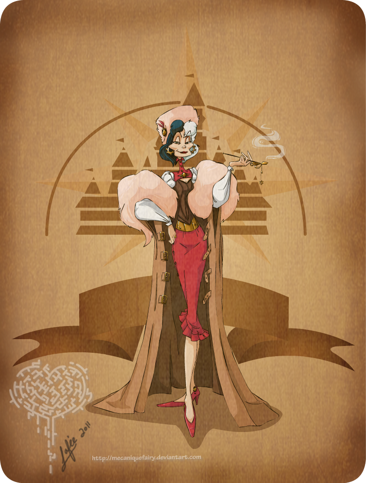 Disney Steampunk Cruella By Mecaniquefairy On Deviantart Disney Steampunk Cruella By Mecaniquefairy On Deviantart