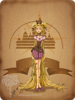 Disney steampunk:Rapunzel