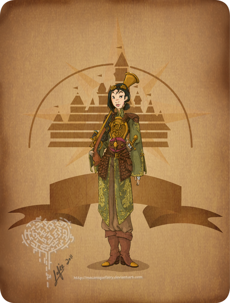 Disney steampunk: Mulan