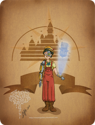 Disney steampunk: Pinocchio