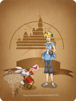 Disney steampunk: Alice