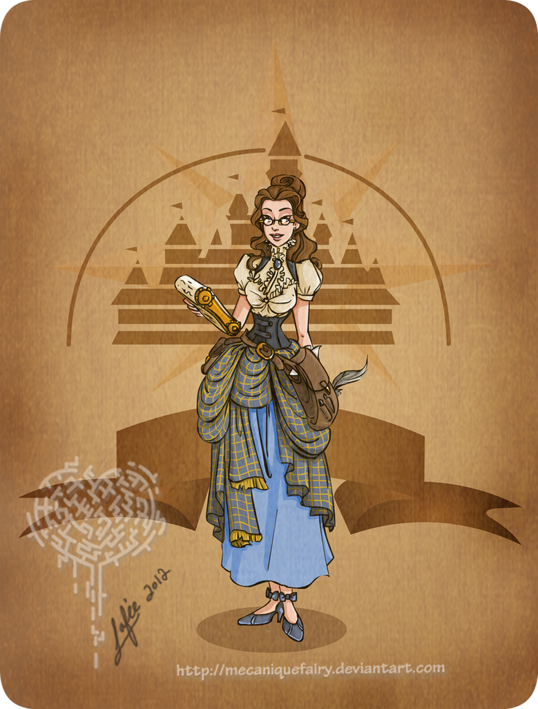 Disney Steampunk Belle By Mecaniquefairy On Deviantart Disney Steampunk Belle By Mecaniquefairy On Deviantart