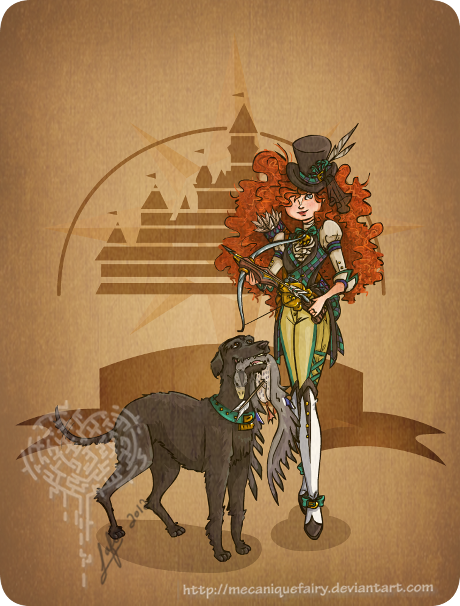 Disney steampunk: Merida