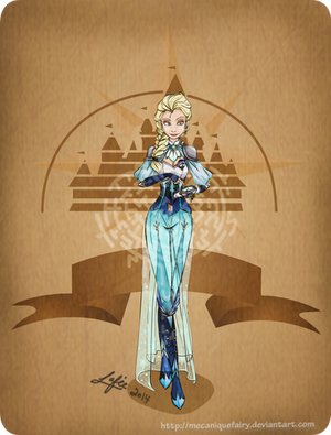 Disney steampunk: Elsa