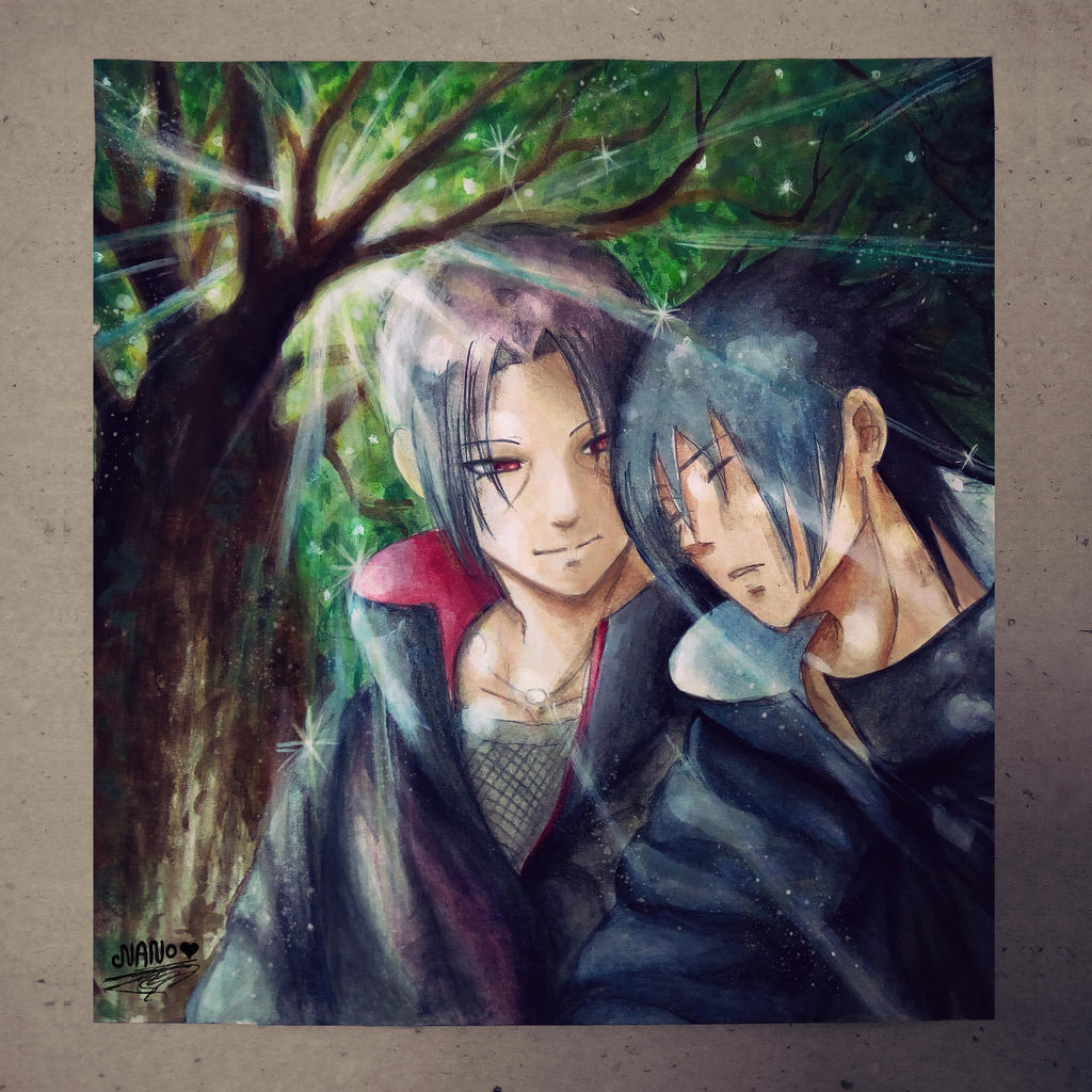 Uchiha brothers : Itachi - Sasuke by Nanochiii on DeviantArt