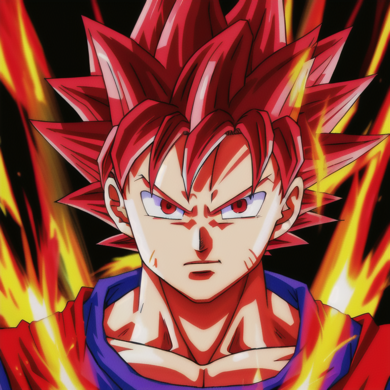 Son Goku Super Saiyan God by Drahen0 on DeviantArt