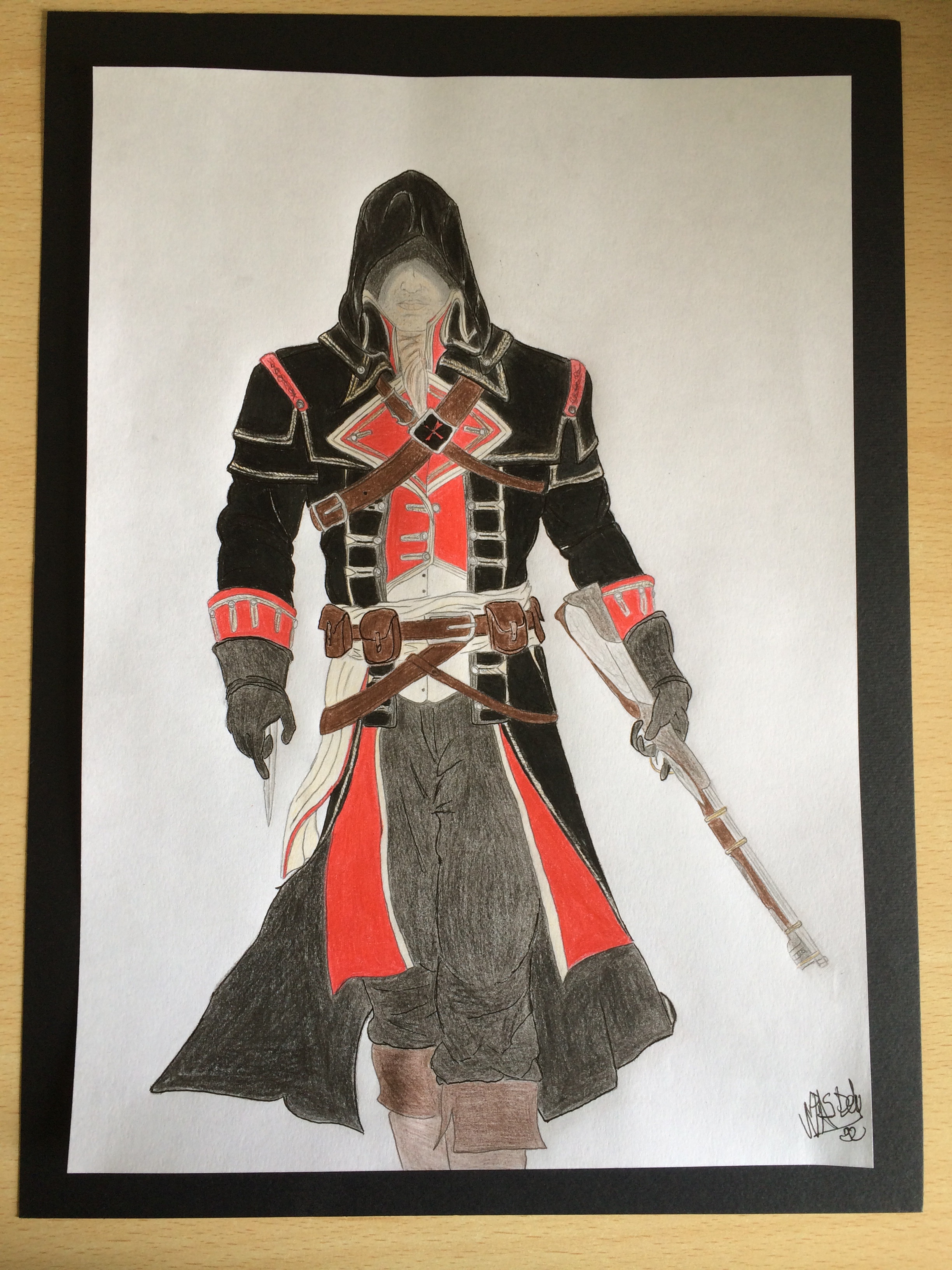 Shay Cormac's robes  Assassins creed, Assassins creed rogue