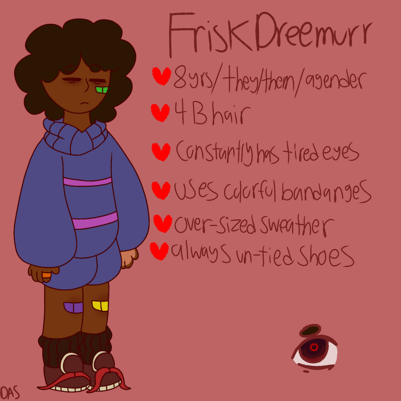 Frisk Example Diagram My version of Frisk by DarkArtStuffs on DeviantArt