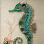 Seahorse embroidery