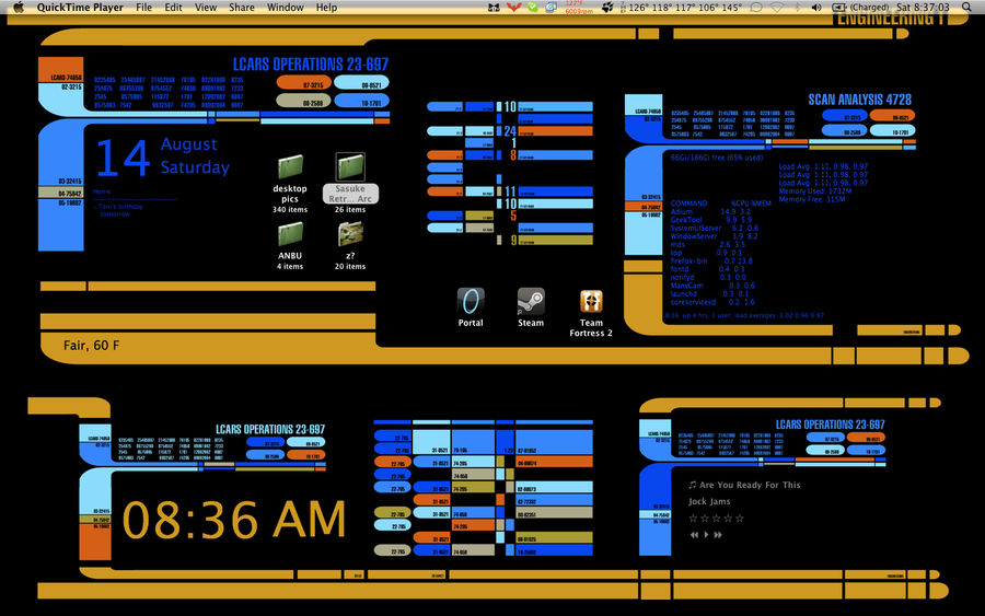 Lcars Computer Screen Fully Functional LCARS Desktop by cpags on DeviantArt