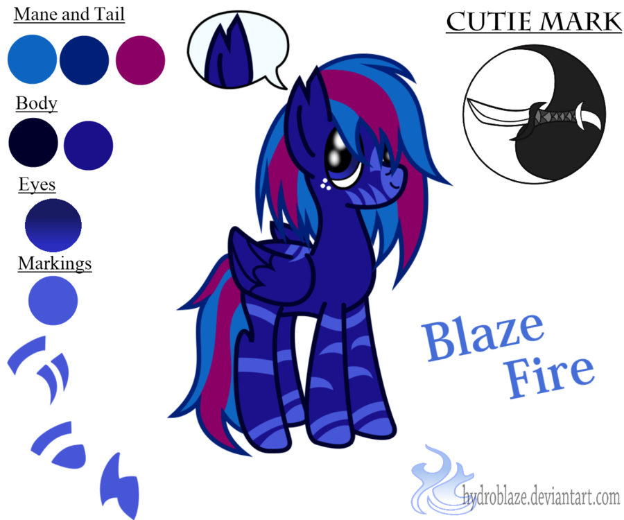 Blazefire ref sheet