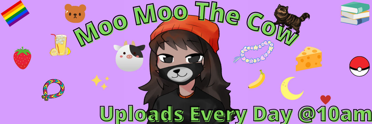 Moo Moo The Cow Banner by CuddlyCapybara on DeviantArt