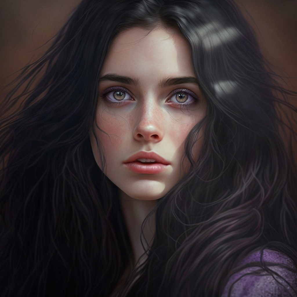 Girl's beautiful eyes | AI by FindYourAlesya on DeviantArt
