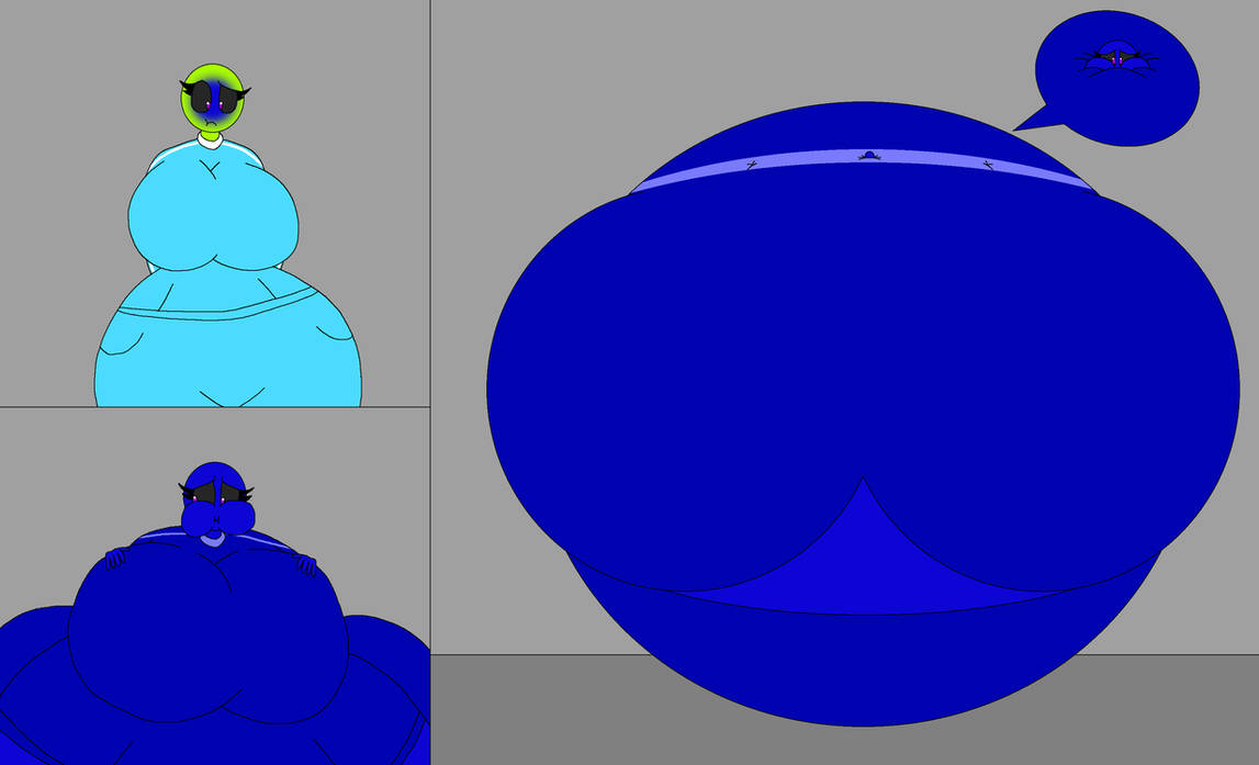 Block Blue Inflation Zoey Blueberry Inflation Short Comic by Tom17ha on DeviantArt