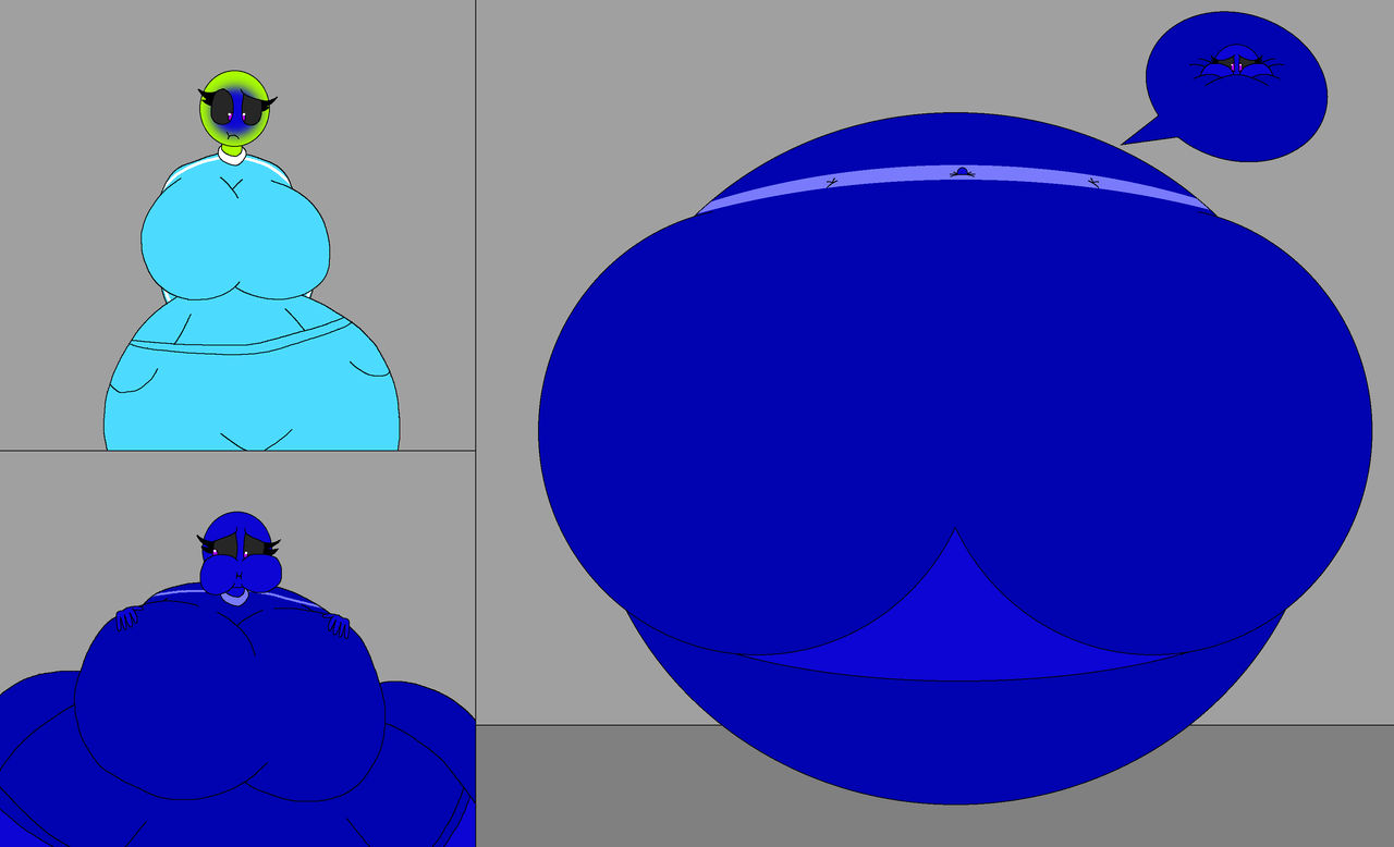 Zoey Blueberry Inflation Short Comic by Tom17ha on DeviantArt