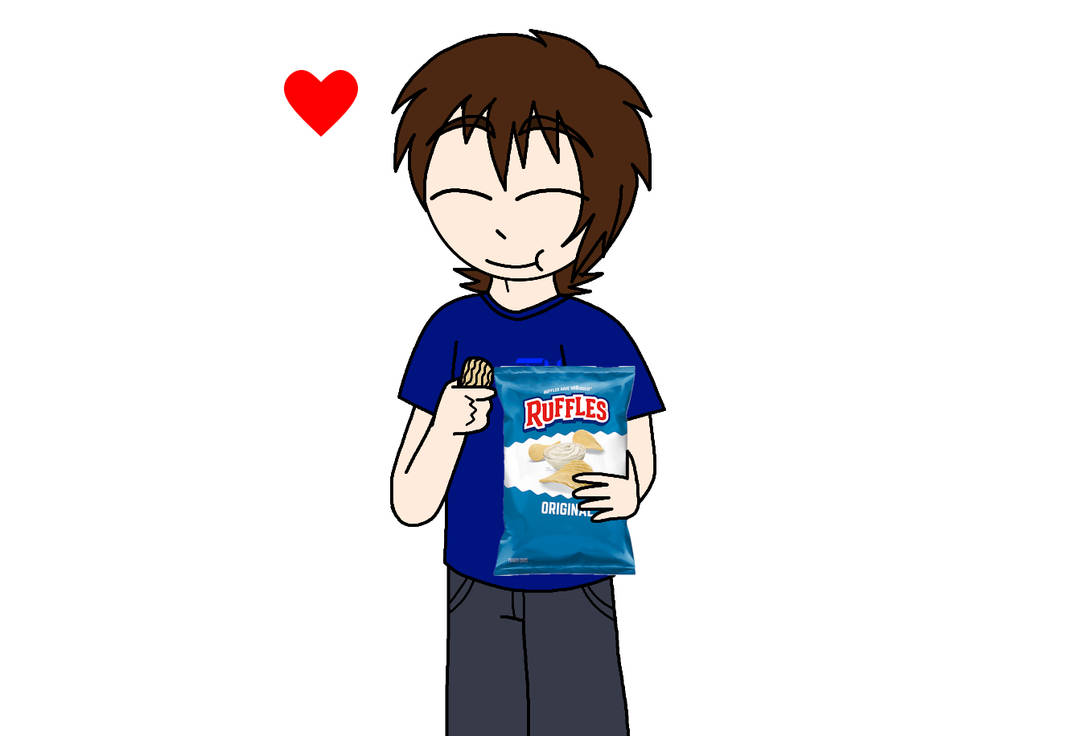 Thomas Eating Ruffles Chips by Tom17ha on DeviantArt