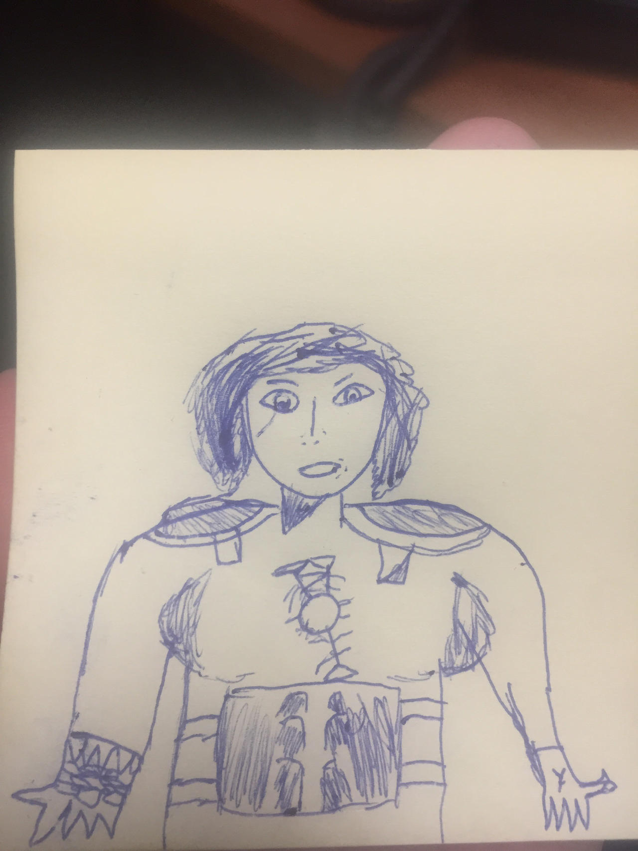 Post it note drawing by owldarkninja on DeviantArt