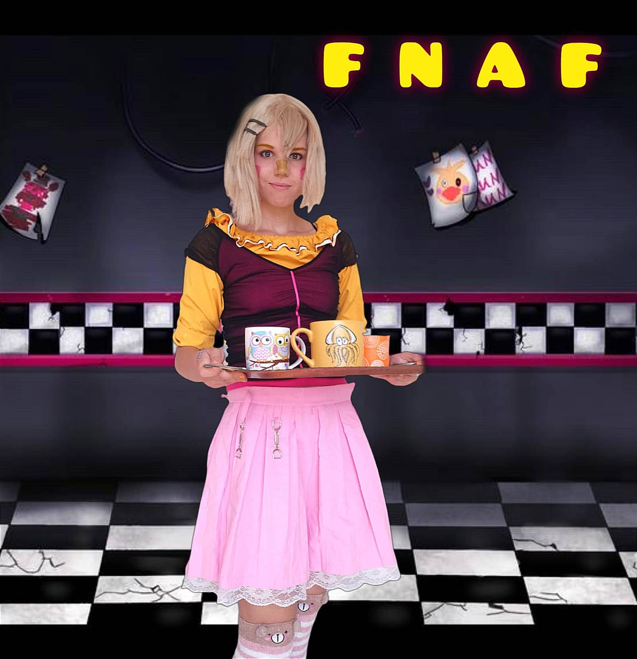 FNAF CHICA COSPLAY By RinKagamineCZ On DeviantArt fnaf-chica-cosplay-by-rinkagaminecz-on-deviantart