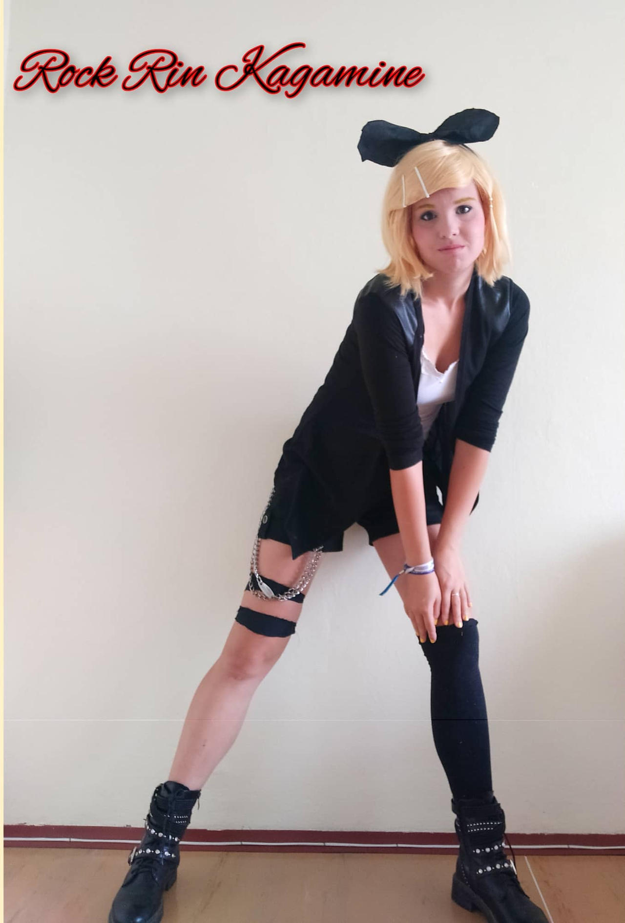 Kagamine Rin Rocks Rin Kagamine Rock cosplay by RinKagamineCZ on DeviantArt
