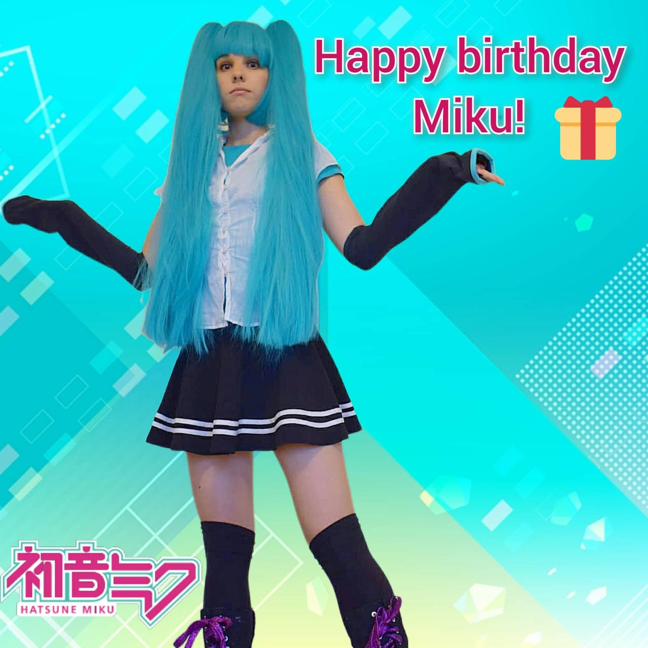 Hasune Miku Birthday by RinKagamineCZ on DeviantArt