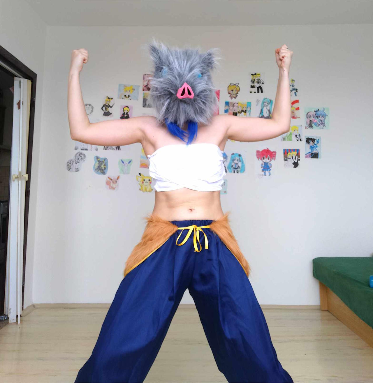 Demon slayer Inosuke cosplay by RinKagamineCZ on DeviantArt