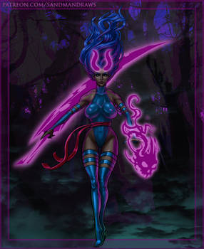 Drow Psylocke