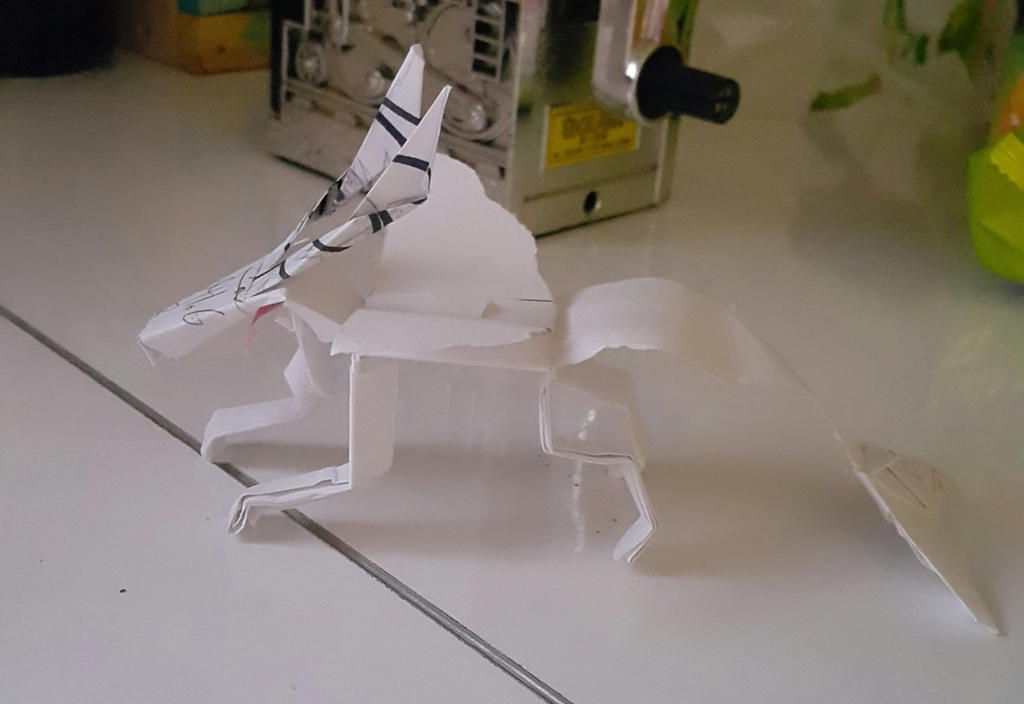 Papercraft Dragon 2