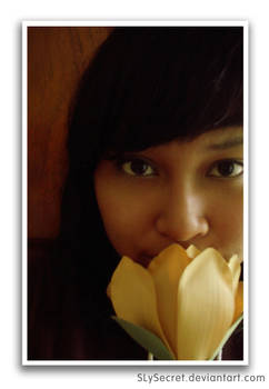 my ID with yellow flower
