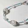 Blue+Silver Fairytale bracelet
