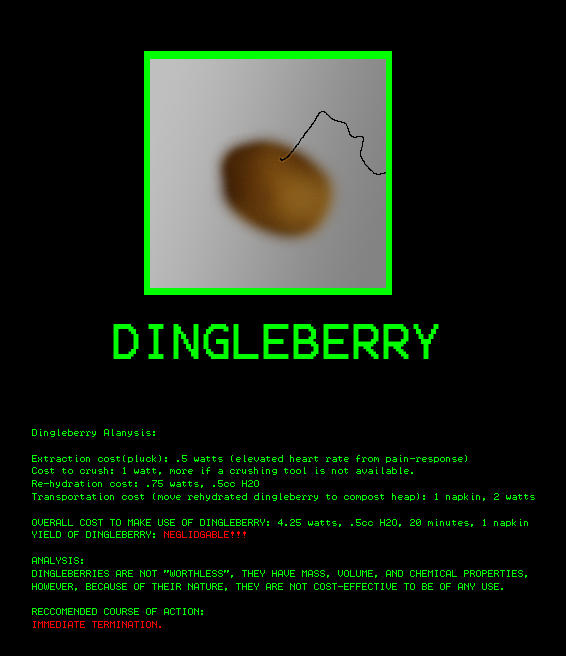 Dinkle Raspberry Dingleberry Analysis by Gradendine on DeviantArt