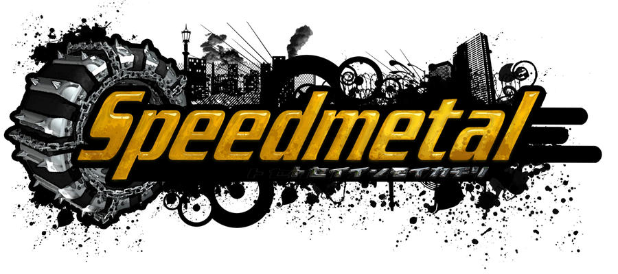 Speed Metal Sticker Speed Metal Logo by BurningEyeStudios on DeviantArt