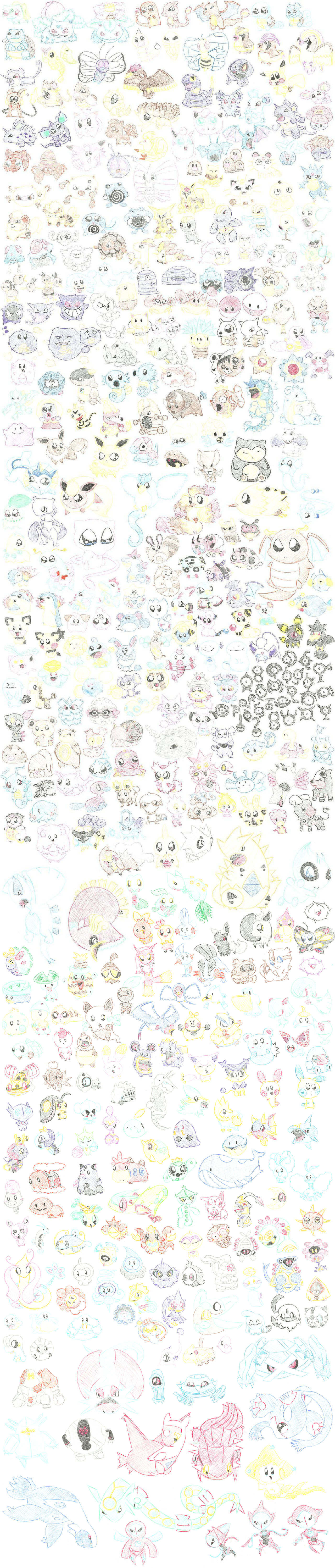 All Pokemon 1 386 By Pikapika27 On Deviantart All Pokemon 1 386 By Pikapika27 On Deviantart
