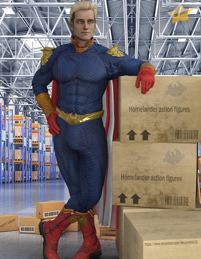Paper Homelander Homelander by DeviantStar12 on DeviantArt