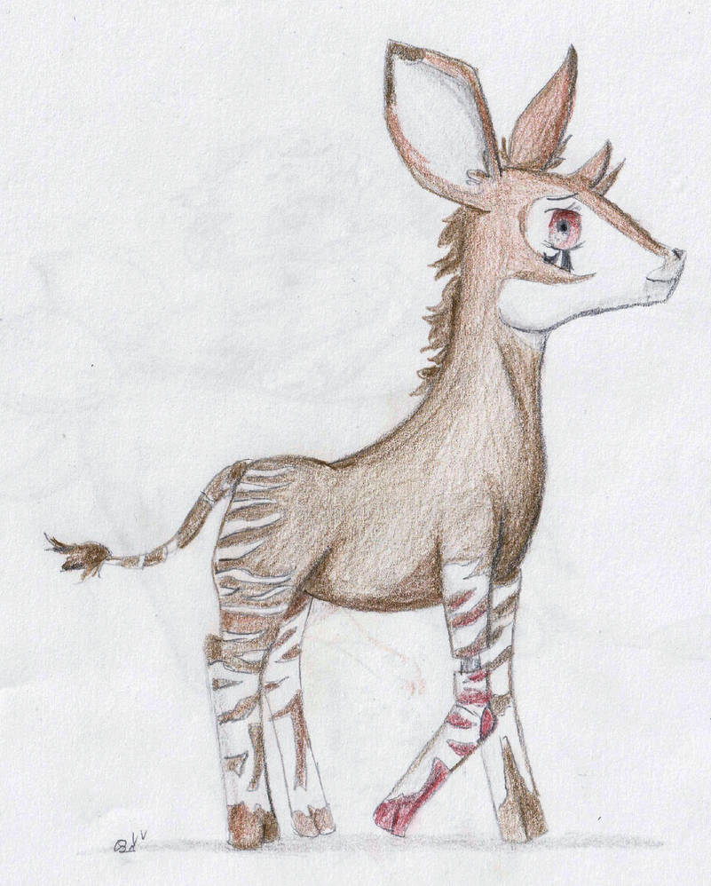 Okapi MLP by CorentinBlondeau on DeviantArt