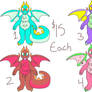 Dragon Adopt Batch #1 DISCOUNTED TO 5$ EACH