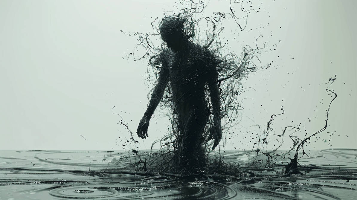 TeeJay surreal liquid vector human like entity by cTeeJay on DeviantArt