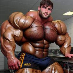 Hairy Laundry Hulks - Brown 008